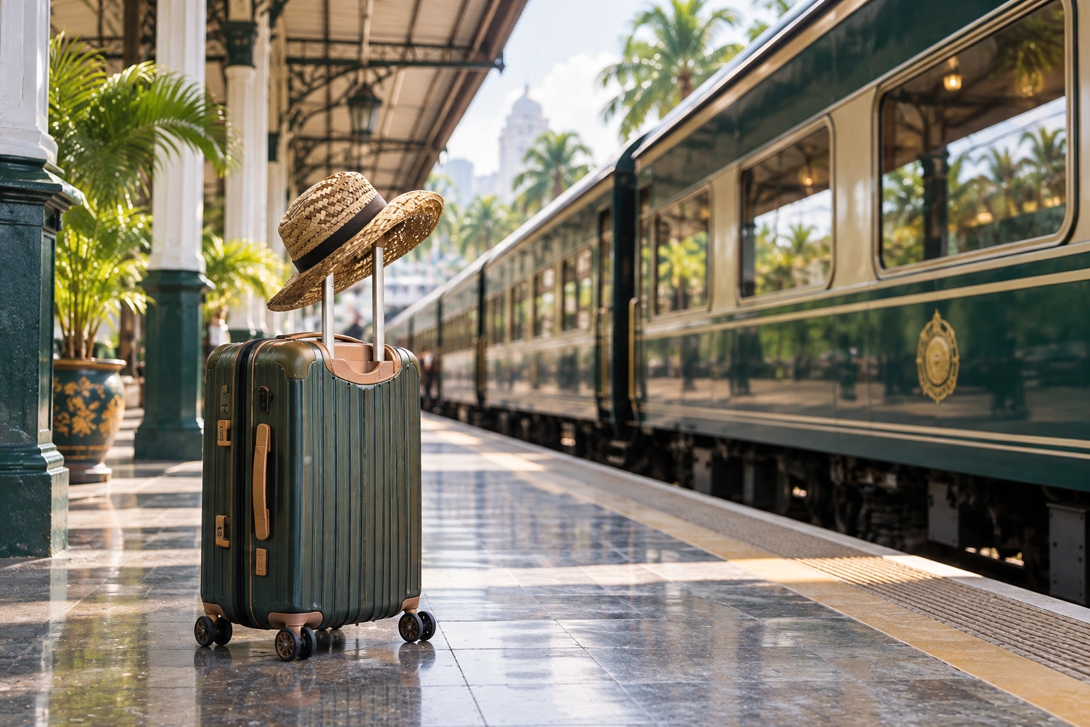 Путешествие на поезде Eastern and Oriental Express по Малайзии